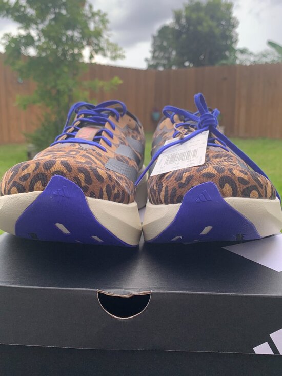 Adidas Adizero Evo SL Leopard Print Running Shoes Men 10.5 Women 11.5 JS4493 main image 10